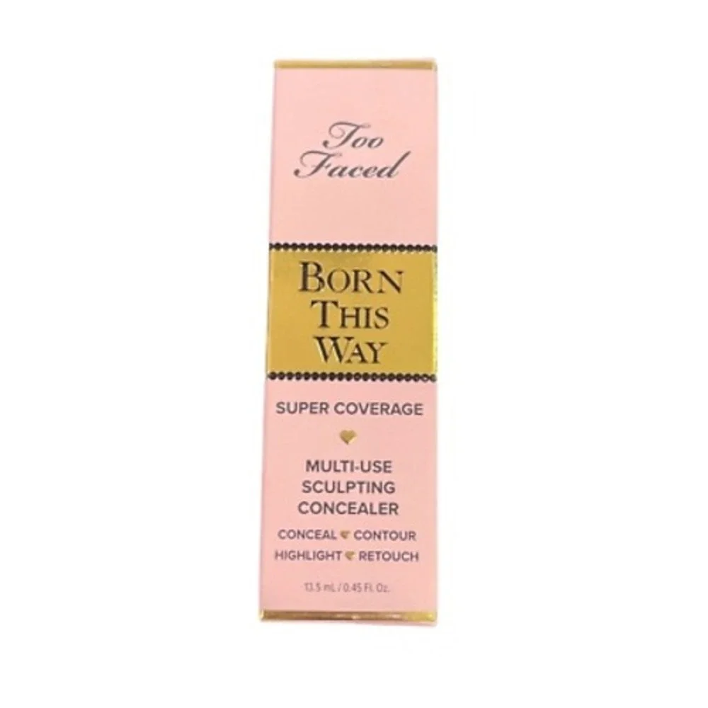 5 Lot Too Faced Born This Way SABLE Super Sculpting Concealer .45fl oz each  NEW